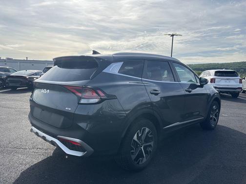 Gravity Gray 2023 Kia Sportage Hybrid EX