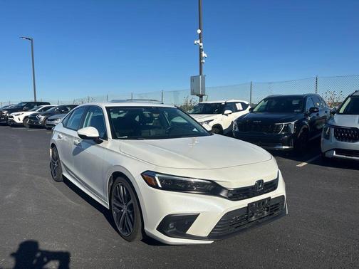 White 2023 Honda Civic Touring