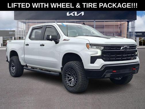 Summit White 2023 Chevrolet Silverado 1500 LT Trail Boss