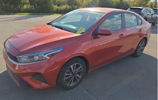 Fire Orange 2023 Kia Forte LXS
