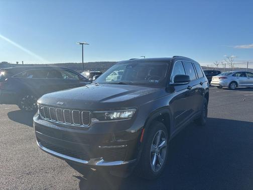 Diamond Black Crystal Pearlcoat 2021 Jeep Grand Cherokee L Limited