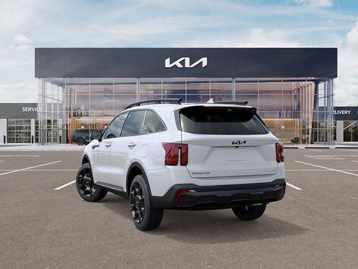 Snow White Pearl 2026 Kia Sorento Hybrid SX Prestige