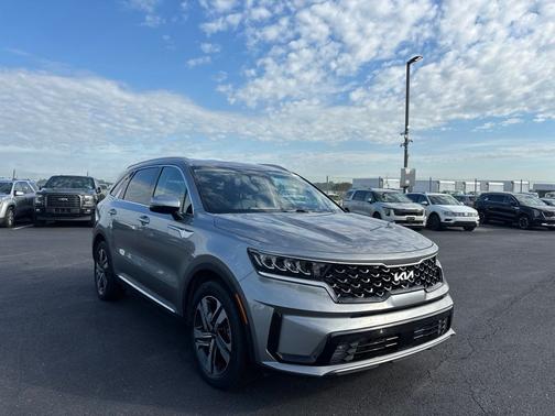 Steel Gray 2023 Kia Sorento Hybrid EX