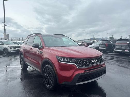 Passion Red Tintcoat 2023 Kia Sorento X-Line S