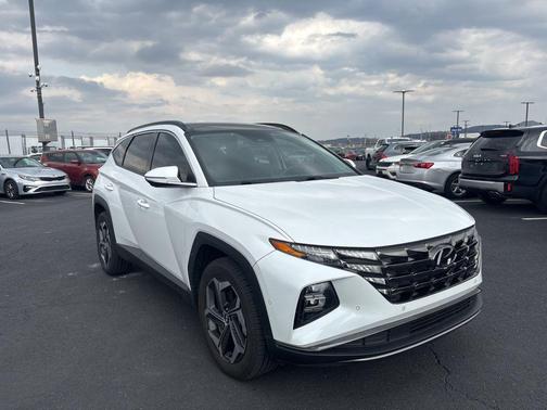 Quartz White 2022 Hyundai TUCSON Limited