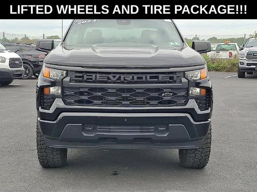 Black 2023 Chevrolet Silverado 1500 Custom