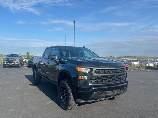 Black 2023 Chevrolet Silverado 1500 Custom