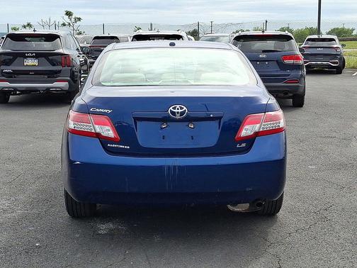 Blue 2010 Toyota Camry Base