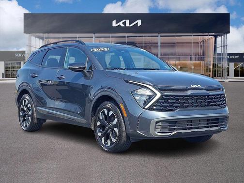 Gravity Gray 2023 Kia Sportage X-Line