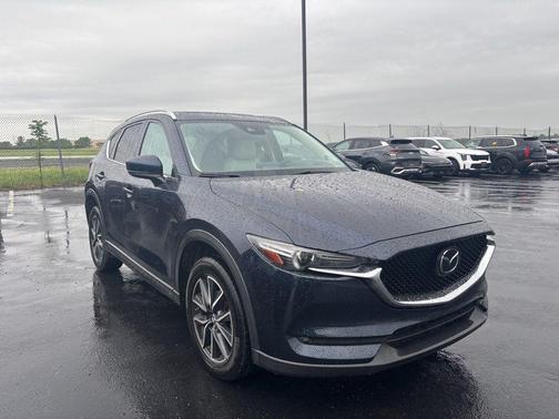 Deep Crystal Blue Mica 2017 Mazda CX-5 Grand Touring