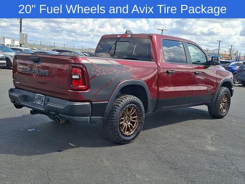 Delmonico Red Pearlcoat 2025 RAM 1500 Rebel