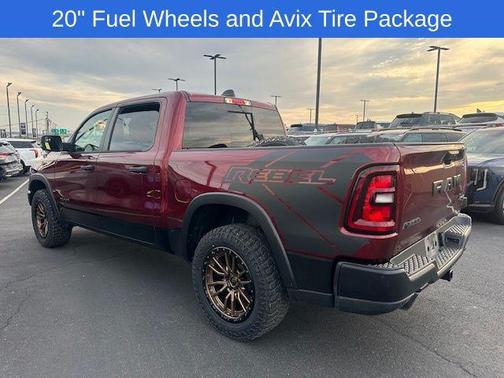 Delmonico Red Pearlcoat 2025 RAM 1500 Rebel