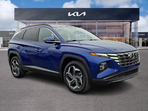 Intense Blue 2022 Hyundai TUCSON Limited