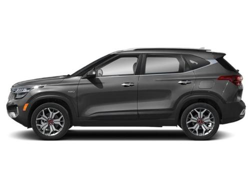 Gravity Gray 2021 Kia Seltos SX Turbo