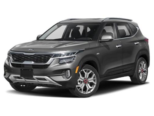 Gravity Gray 2021 Kia Seltos SX Turbo