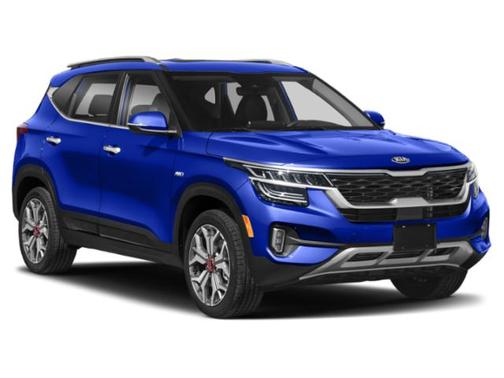 Gravity Gray 2021 Kia Seltos SX Turbo