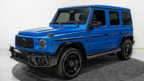 MANUFAKTUR Signature South Sea Blue Metallic 2025 Mercedes-Benz AMG G 63 AMG G 63