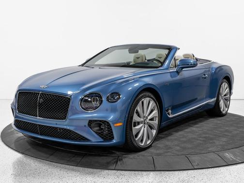 Blue 2024 Bentley Continental GT Base