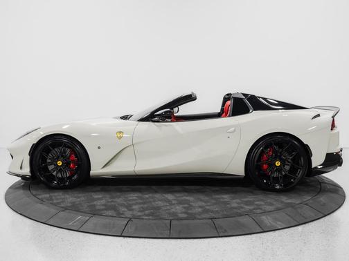 White 2023 Ferrari 812 GTS Convertible