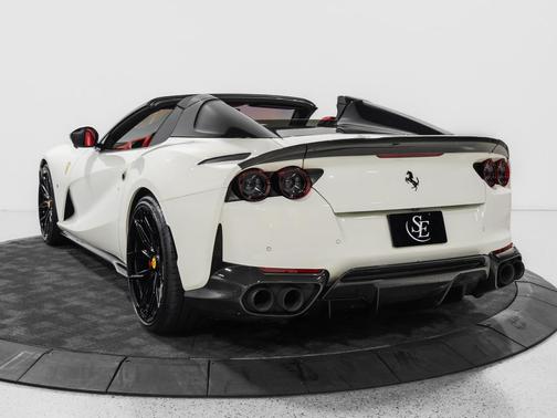 White 2023 Ferrari 812 GTS Convertible