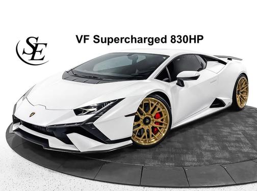 White 2024 Lamborghini Huracan Tecnica Tecnica VF Supercharged