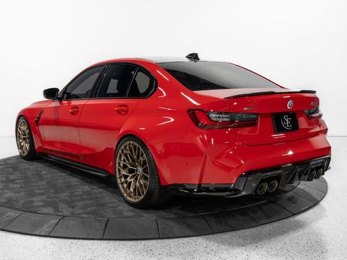Red 2025 BMW M3 Competition xDrive
