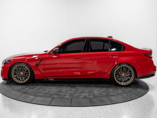 Red 2025 BMW M3 Competition xDrive