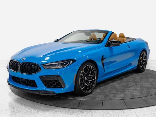 Blue 2023 BMW M8 Competition