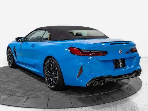 Blue 2023 BMW M8 Competition