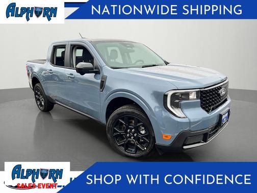 Azure Gray Metallic 2026 Ford Maverick Lariat
