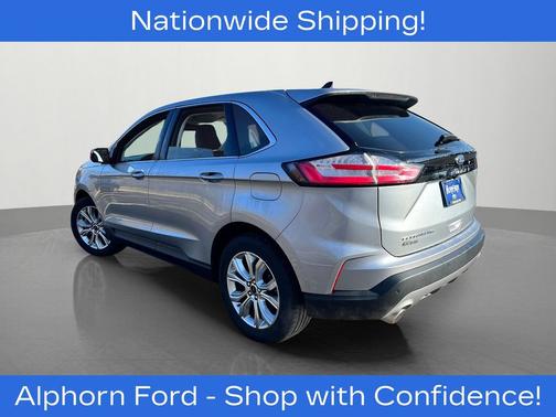 Silver Metallic 2024 Ford Edge Titanium
