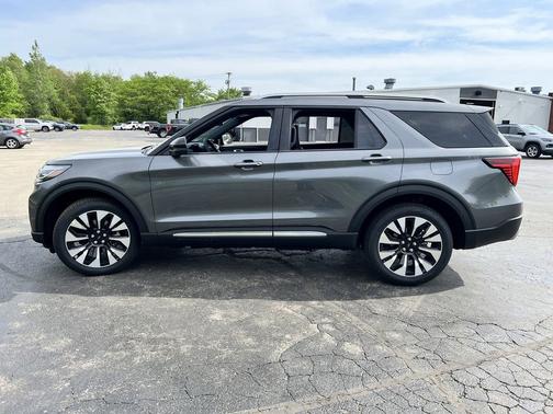 Carbonized Gray Metallic 2026 Ford Explorer Platinum