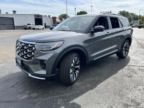 Carbonized Gray Metallic 2026 Ford Explorer Platinum