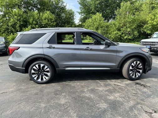 Carbonized Gray Metallic 2026 Ford Explorer Platinum