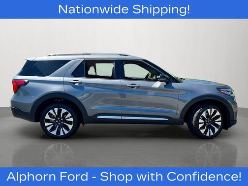 Carbonized Gray Metallic 2026 Ford Explorer Platinum