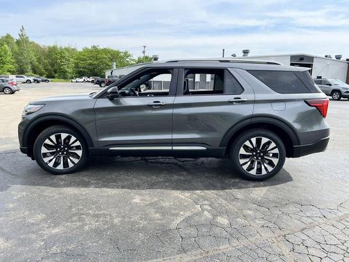 Carbonized Gray Metallic 2026 Ford Explorer Platinum