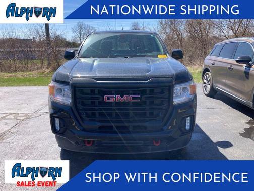 Onyx Black 2021 GMC Canyon AT4 w/Leather