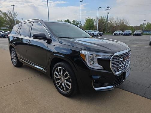 Ebony Twilight Metallic 2023 GMC Terrain Denali