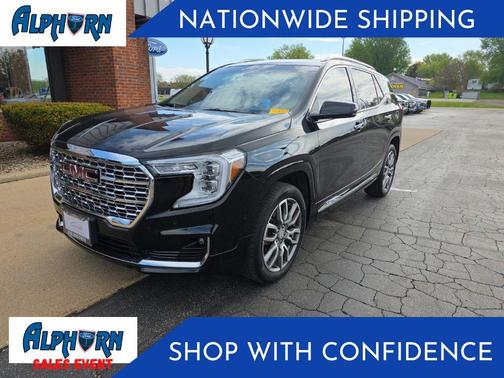 Ebony Twilight Metallic 2023 GMC Terrain Denali