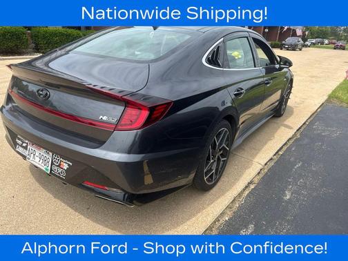 Portofino Gray 2021 Hyundai SONATA N Line