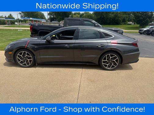 Portofino Gray 2021 Hyundai SONATA N Line