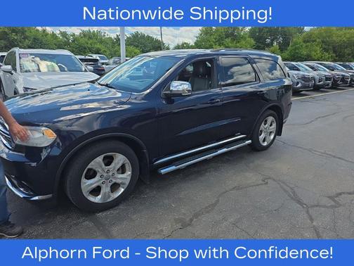 True Blue Pearlcoat 2014 Dodge Durango Limited