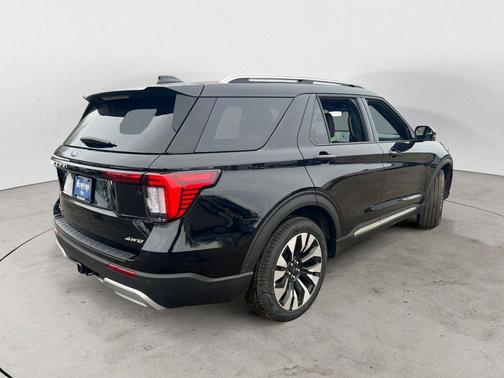 Black Metallic 2026 Ford Explorer Platinum