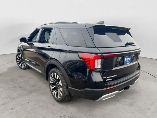 Black Metallic 2026 Ford Explorer Platinum