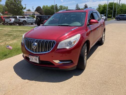 Crystal Red Tintcoat 2013 Buick Enclave Premium Group