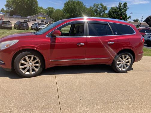 Crystal Red Tintcoat 2013 Buick Enclave Premium Group