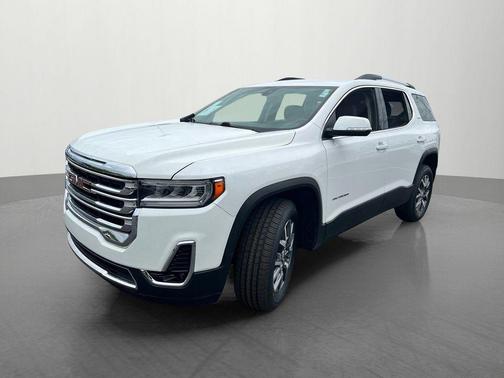 Summit White 2023 GMC Acadia SLT