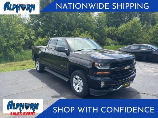 Black 2017 Chevrolet Silverado 1500 LT