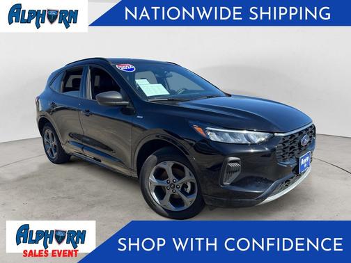 Agate Black Metallic 2024 Ford Escape ST-Line