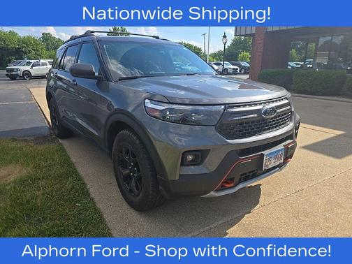 Carbonized Gray Metallic 2023 Ford Explorer Timberline